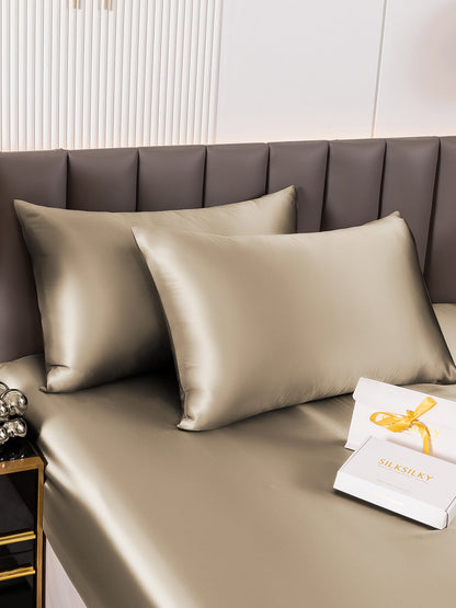Soft Mulberry Silk Pillow Cases with Concealed Zipper