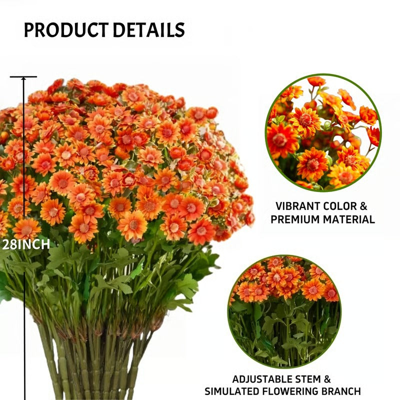 Vibrant Fall Garden Decoration
