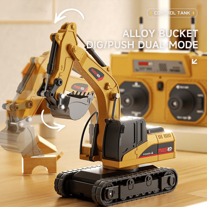 Mini RC Construction Toy Set for Kids