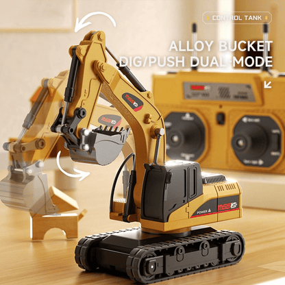 Mini RC Construction Toy Set for Kids
