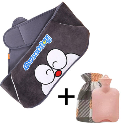 Soft Reusable Heat Wrap Belt for Hot Water Bottle