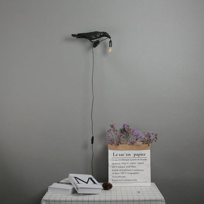 Nature Inspired Bird Shaped Wall Lamp