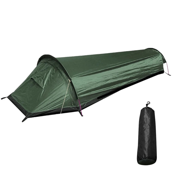 Portable 1-Man Water Resistant Camper Tent – Easy Setup