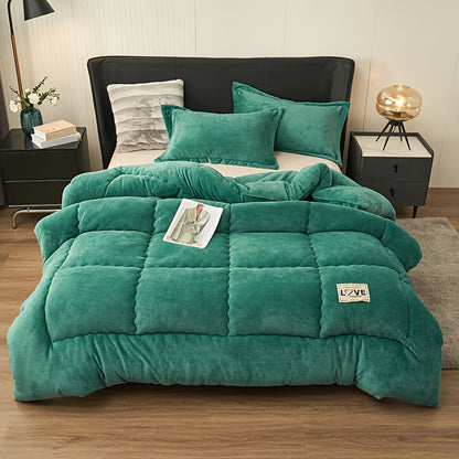 Soft Plush Fleece Winter Duvet for Cozy Sleep