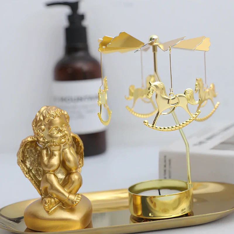 Rotating Candle Display Holder