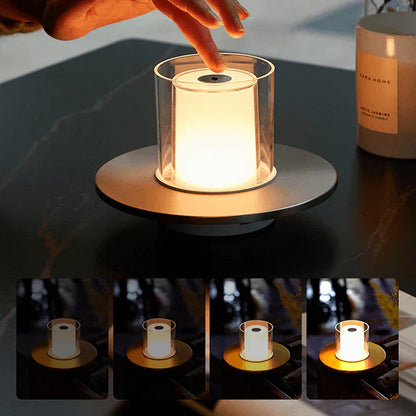 Warm White LED Candle Table Lamp