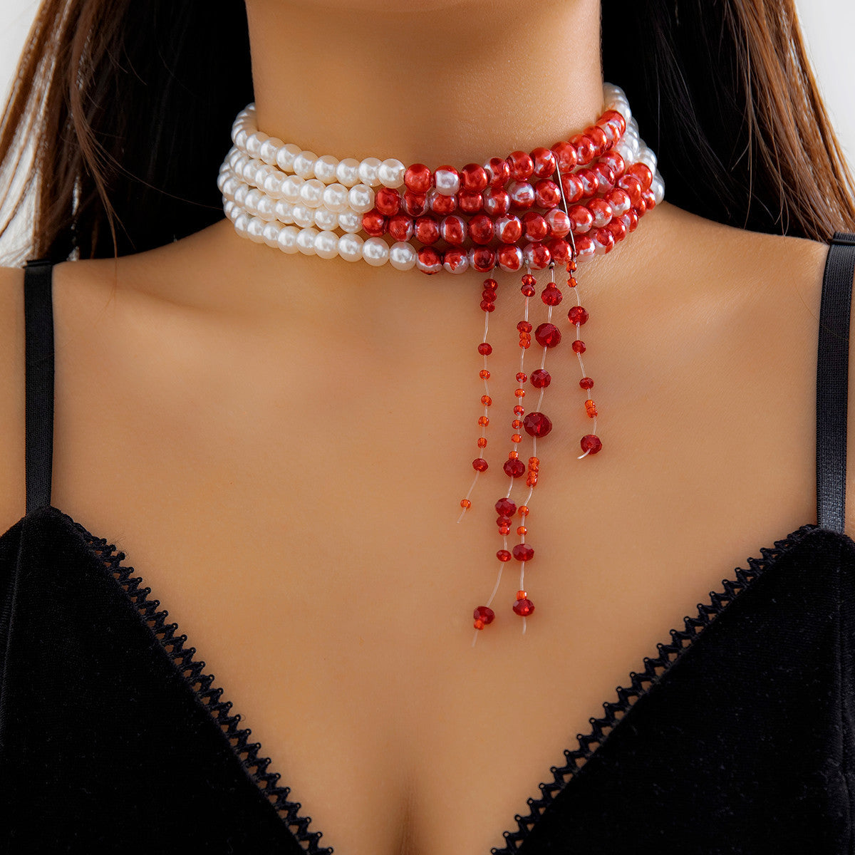 Spooky Chain Choker Necklace
