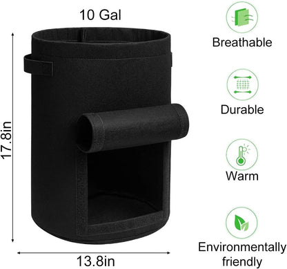 Heavy Duty Garden Planter Bags for Potato Growing