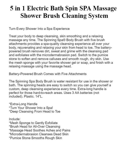 Gentle Exfoliating Body Scrubber