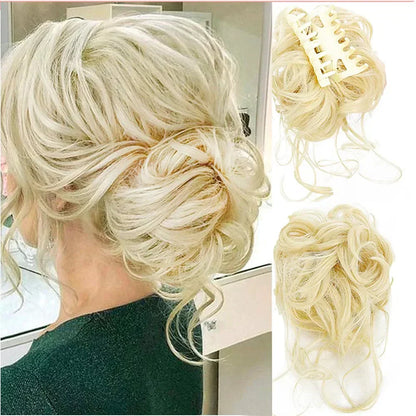 Fesara | Bouncy Bun Hair Extension - Easy Clip in Hairpiece