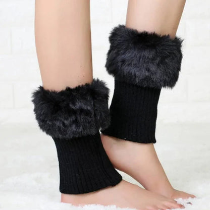 Cozy Fesara FurryLegs - Soft and Stylish Winter Leg Warmers
