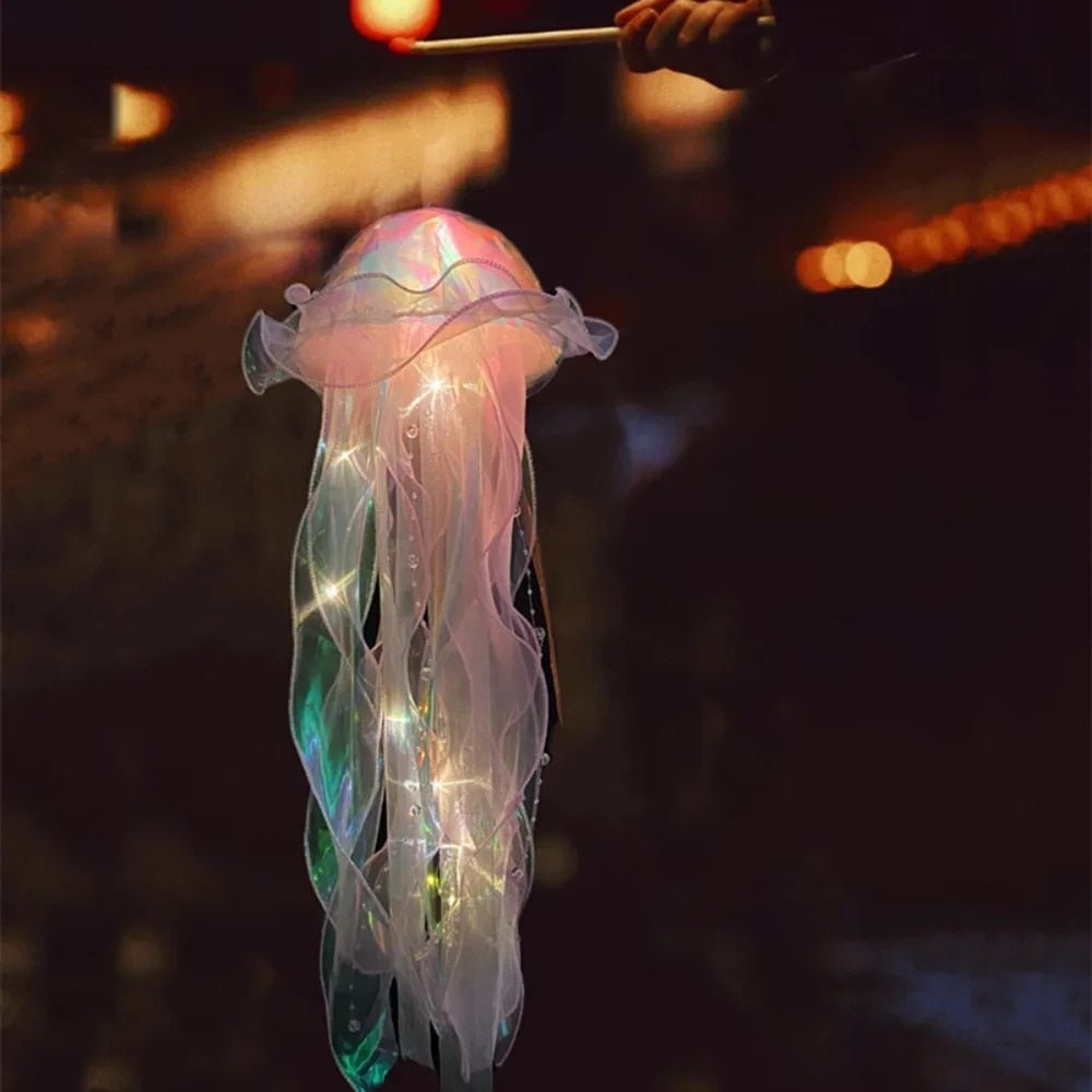 Colorful Jellyfish Table Lamp