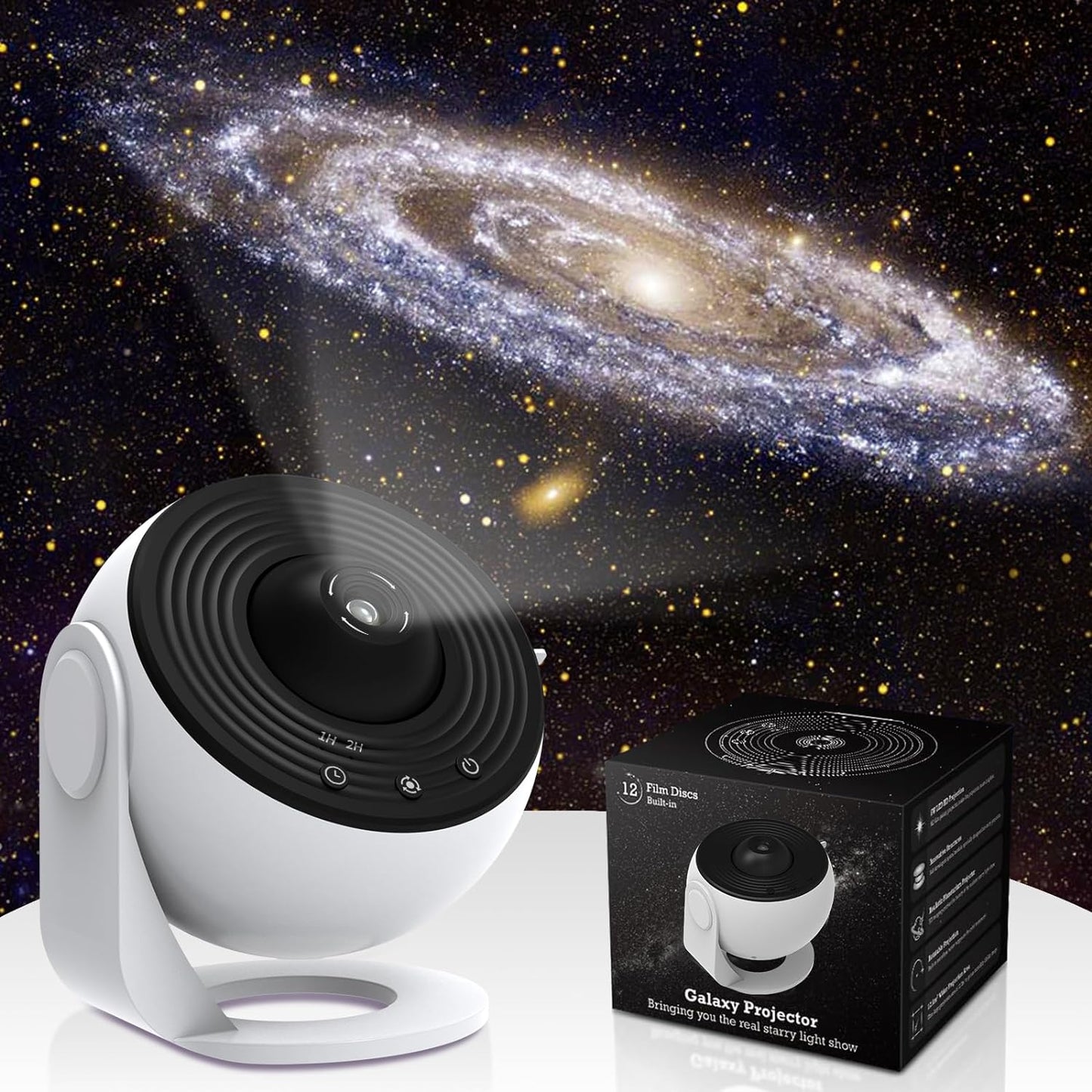 Cosmic Star Light Projector Galaxy Night Lamp