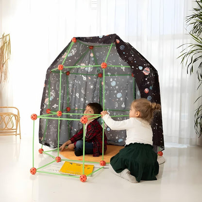 Fun Kids Playhouse – Colorful Indoor Play Tent - Fesara