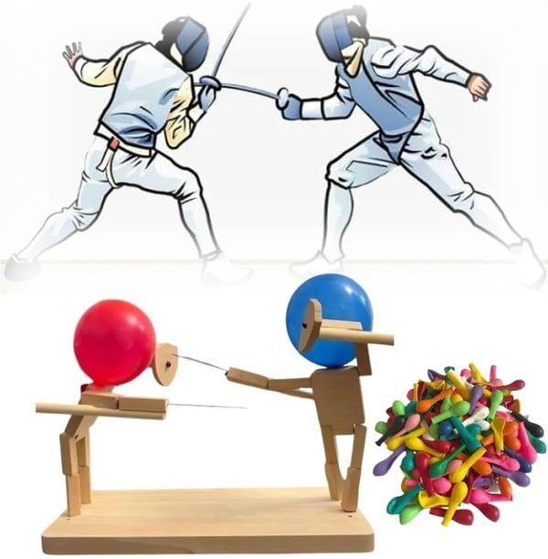 Fun Bamboo Robot Toys