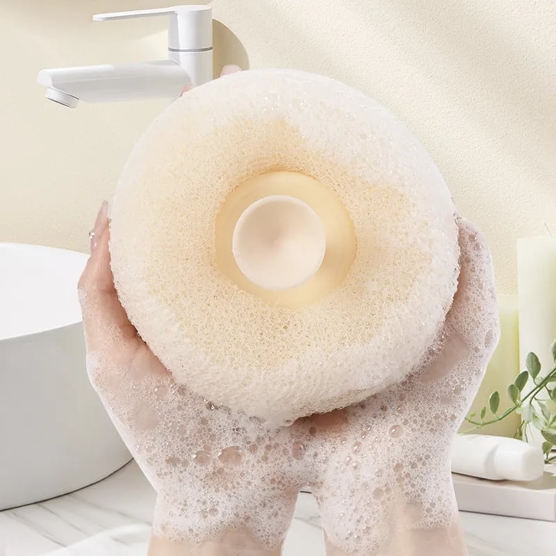 Gentle Floral Bathroom Suction Ball