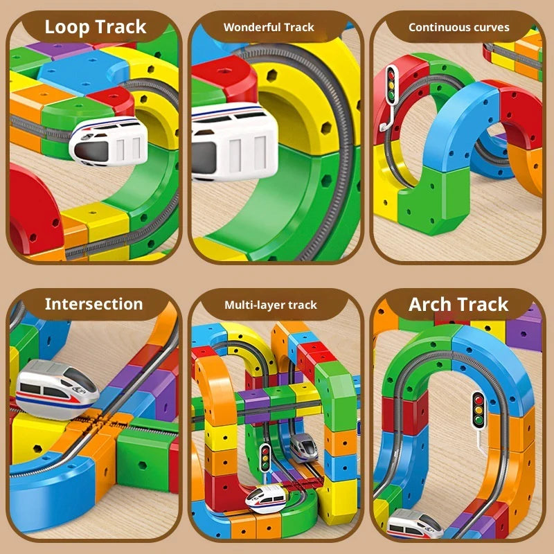 Fun Interactive Learning Track Toy