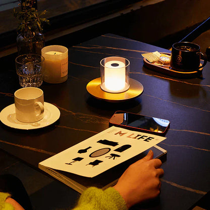 Warm White LED Candle Table Lamp