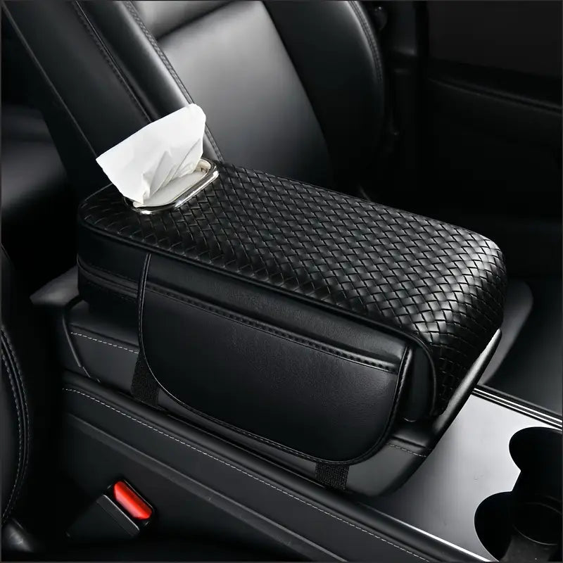 Premium Car Armrest with Tissue Holder - Fesara