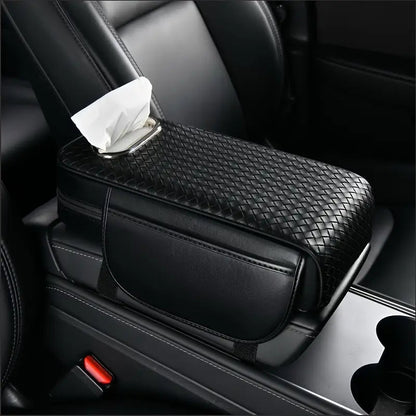 Premium Car Armrest with Tissue Holder - Fesara