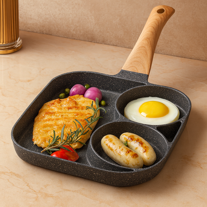 Multi Cooker Pot with 3 Compartments - Fesara