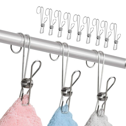 Strong Metal Wall Clip with Hook