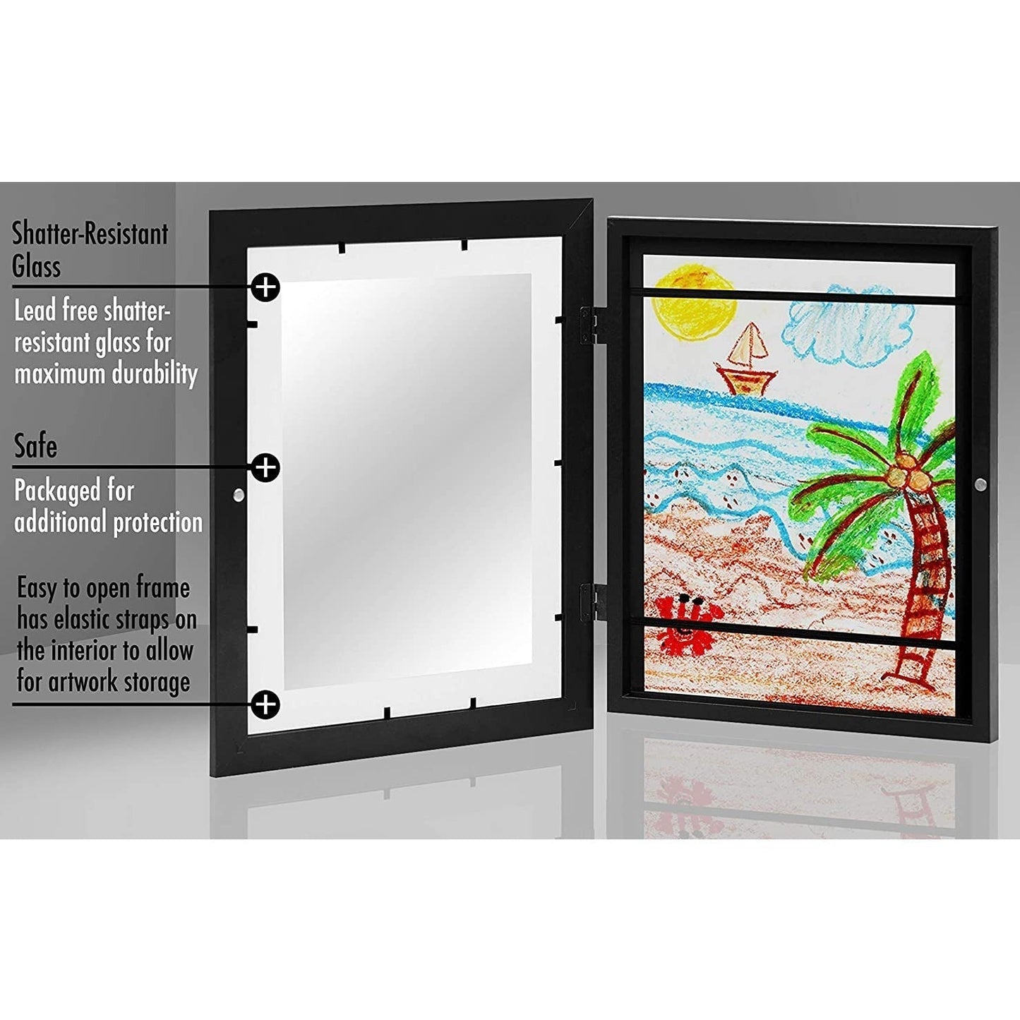 Colorful Kids Art Display Frame Set