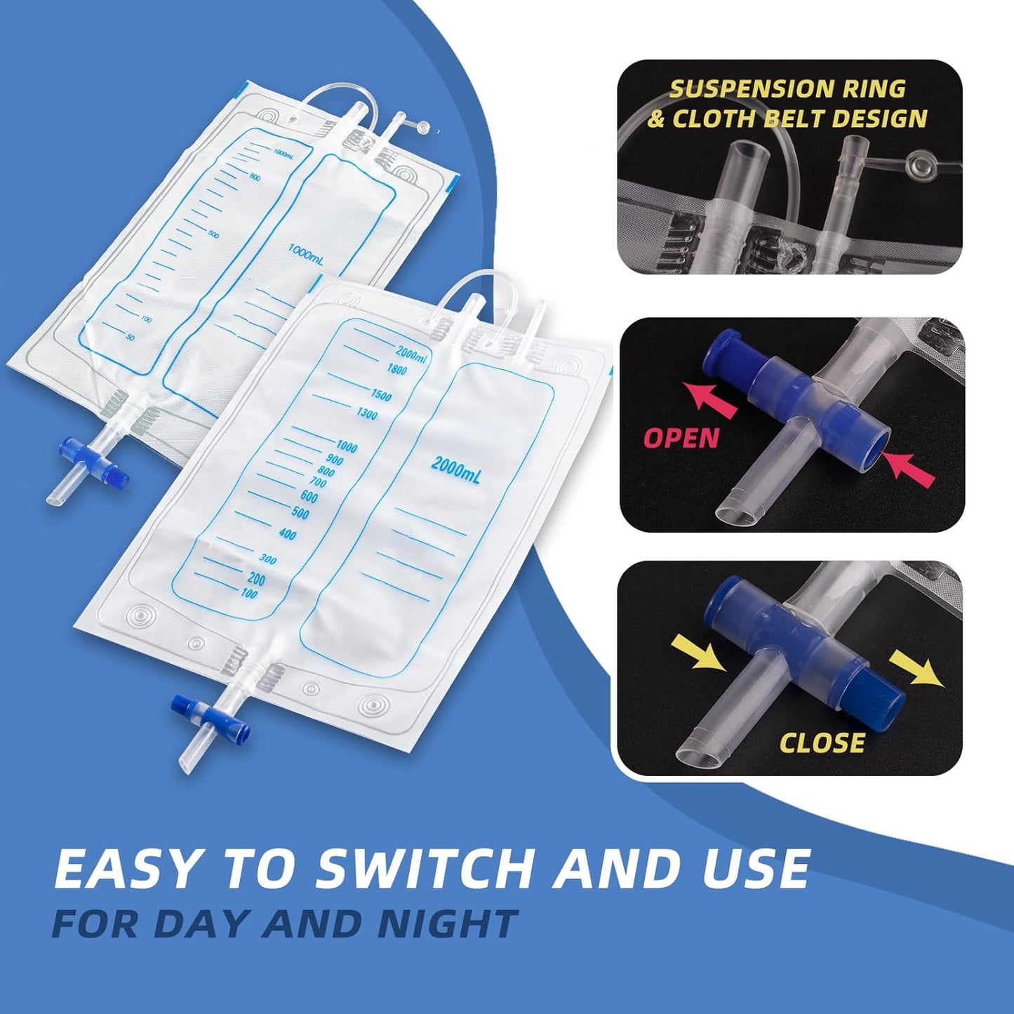 Reusable Hospital Grade Urine Collection Bag