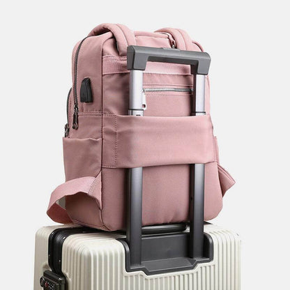 Waterproof Tactical Backpack with USB Charging Port
