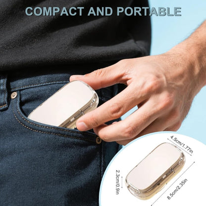Compact Travel Pill Box with Adjustable Cutter