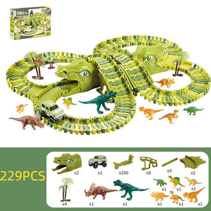 Fun Flexible Train Track Play Set