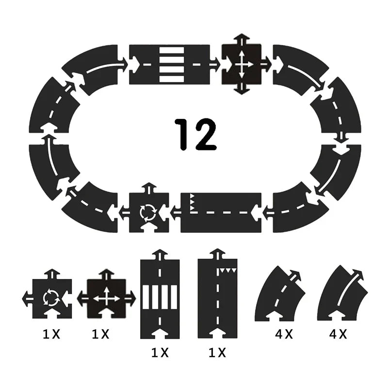 Speedway Racing Track Set