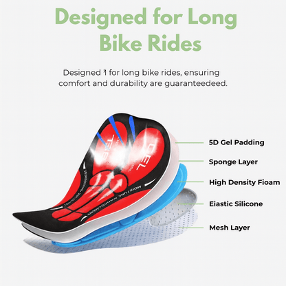 Comfortable Padded Bike Cycling Shorts for Men