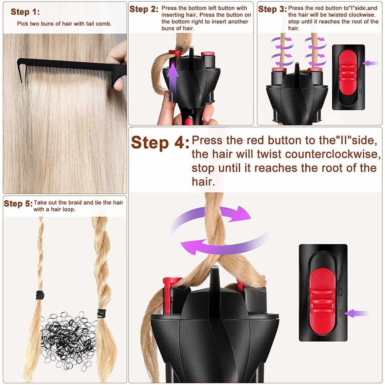 Easy Twist Hair Styler