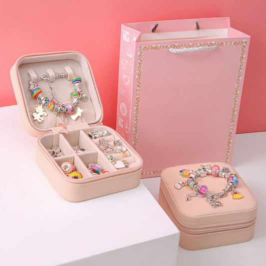 Colorful Kids Beaded Jewelry Set - Fesara
