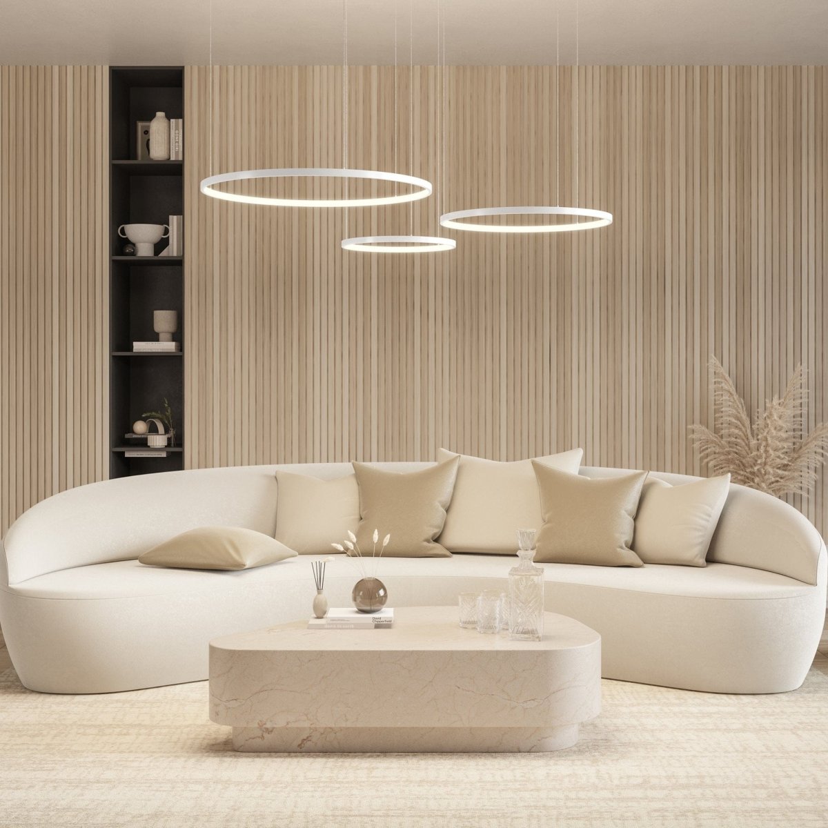 Bright LED Hanging Light with Remote Control
