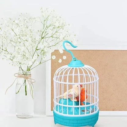 Fun Interactive Bird Cage with Lights and Sounds