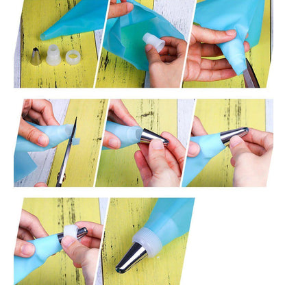 Deluxe Cake Decorating Tool Set (16pcs)