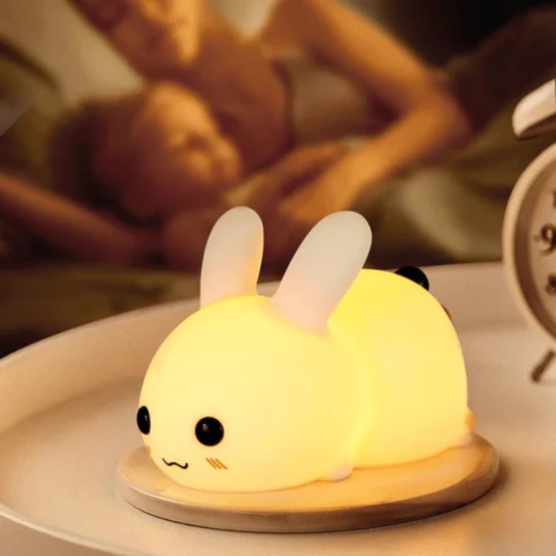 Soft Bunny Night Lamp for Kids