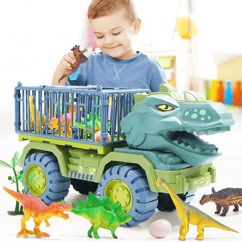 Fun Dinosaur Toy Truck Playset