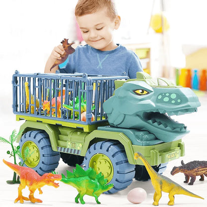 Fun Dinosaur Toy Truck Playset