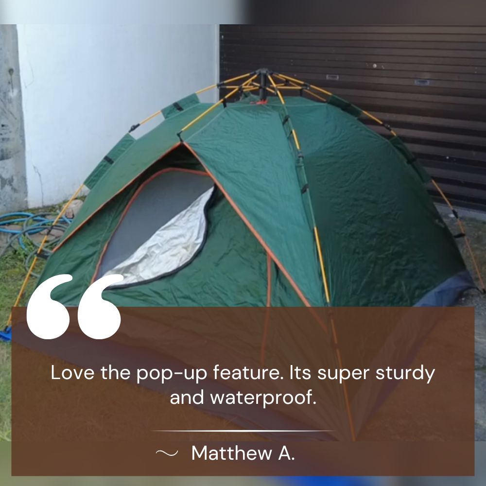 Easy Setup Portable Camp Tent