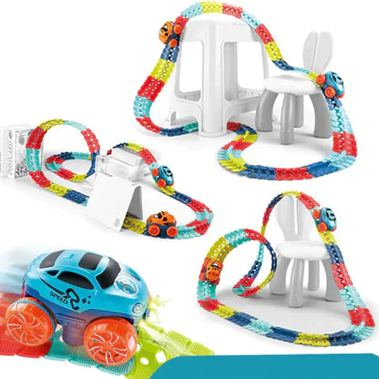 Fun Magnetic Racing Track Toy for Kids