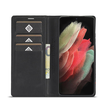 Premium Phone Case with Card Slot and Magnetic Closure