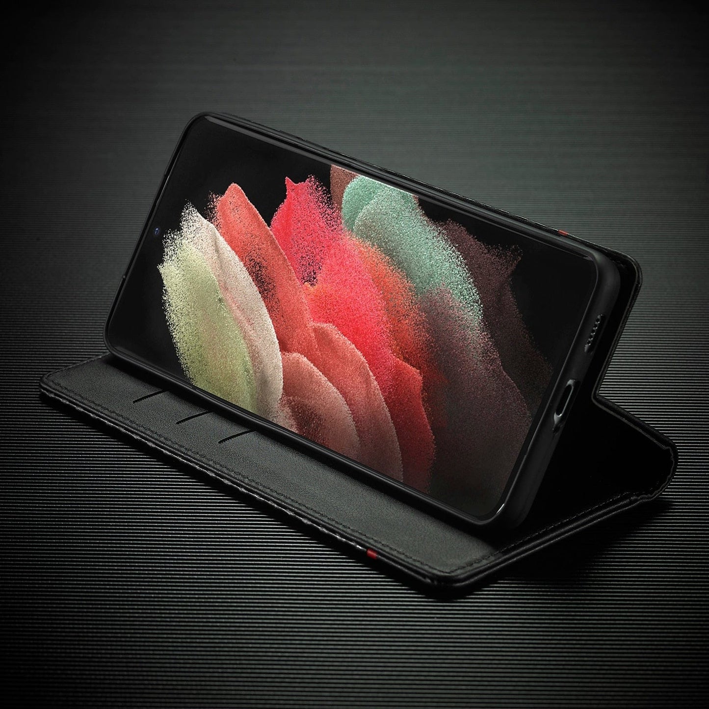 Premium Phone Case with Card Slot and Magnetic Closure