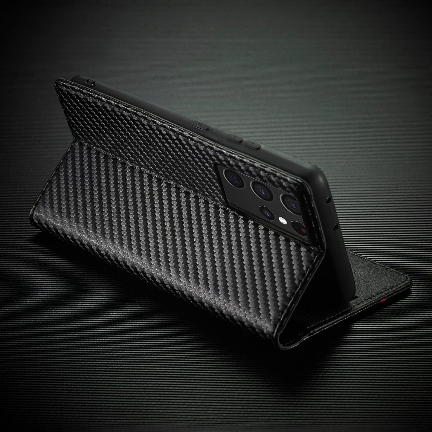 Premium Phone Case with Card Slot and Magnetic Closure