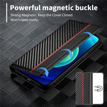 Premium Phone Case with Card Slot and Magnetic Closure - Fesara