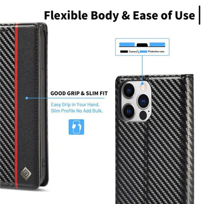 Premium Phone Case with Card Slot and Magnetic Closure
