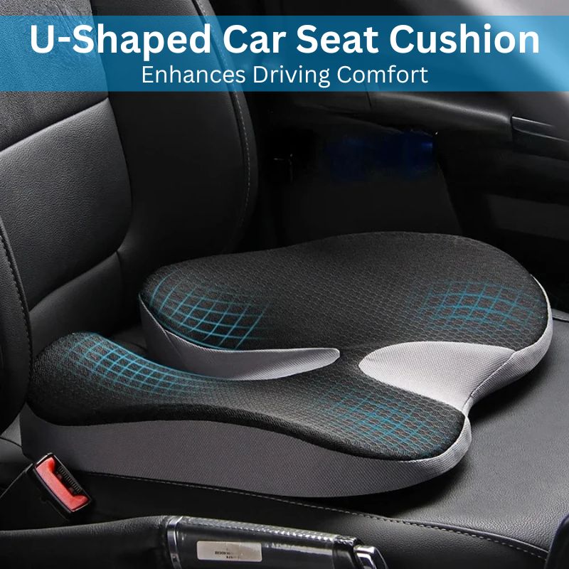Comfortable Car Seat Cushion for Back Pain Relief