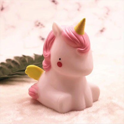 Colorful Unicorn Nursery Lamp